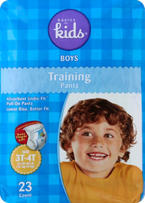 Signature Select/Care Kiddie Ups Boy Training Pants 3T 4T - 23 Count - Image 2