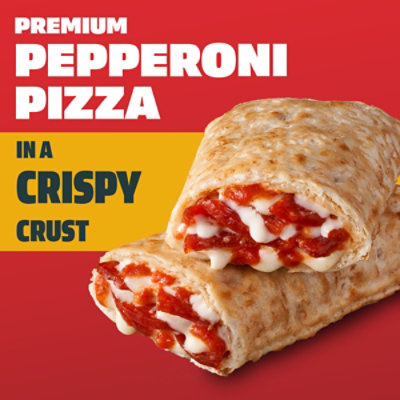 Hot Pockets Premium Pepperoni Pizza Crispy Crust Sandwiches Box - 2-9 Oz - Image 2