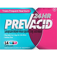 Prevacid Acid Reducer Capsules 24 Hour Lansoprazole Delayed-Release 15 mg - 14 Count - Image 2