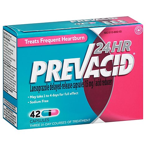 Prevacid 24 Hour - 42 Count