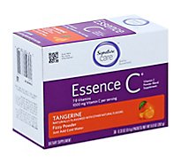 Signature Care Essence C 7 B Vitamins C Vitamin C 1000 mg Tangerine Fizzy Powder - 30 Count