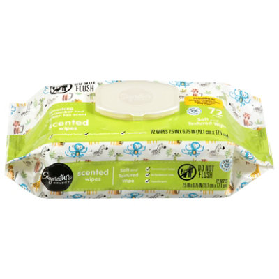 signature care baby wipes