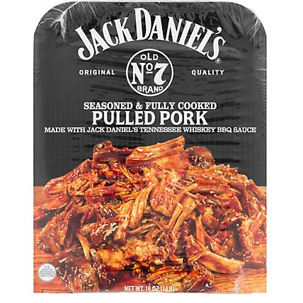 Jack Daniels Pulled Pork Seasoned and Cooked - 16 Oz - Image 2
