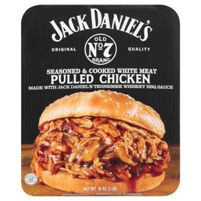 Jack Daniels Pulled Chicken Seasoned & Cooked White Meat - 16 Oz - Image 3