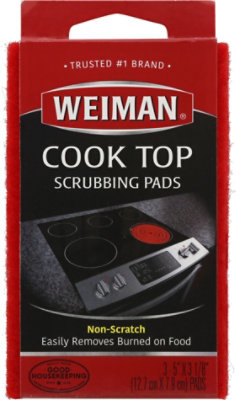 Weiman Cook Top Scrubbing Pad - 3 Count - Image 2