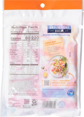 waterfront BISTRO Crabmeat Imitation Flake Style Fully Cooked - 8 Oz - Image 5