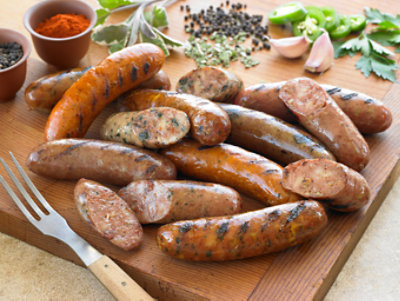 Aidells Smoked Chicken Sausage Links Italian Style with Mozzarella Cheese 4 Count - 12 Oz - Image 3