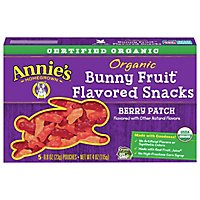 Annies Homegrown Fruit Snacks Organic Bunny Berry Patch - 5-0.8 Oz - Image 3