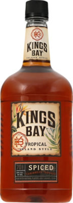 Kings Bay Rum Spiced 70 Proof - 1.75 Liter - Image 2