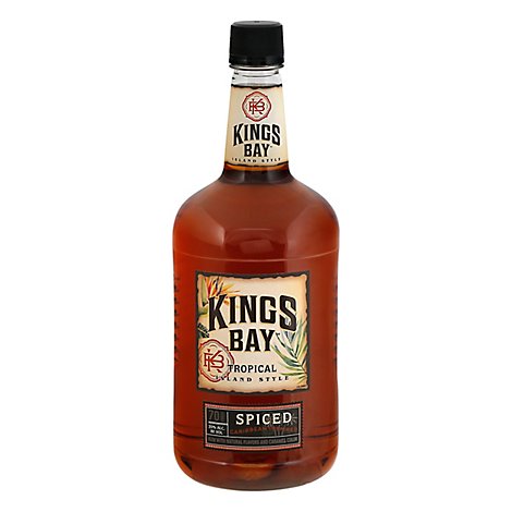 Kings Bay Rum Spiced 70 Proof - 1.75 Liter