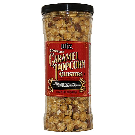 Utz Popcorn Clusters Caramel Gourmet - 20 Oz
