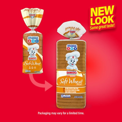 Bimbo Soft Wheat Bread - 20 Oz - Image 4