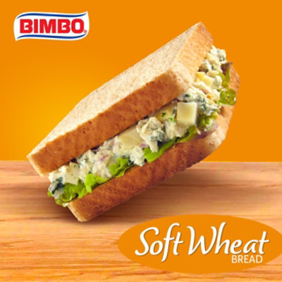 Bimbo Soft Wheat Bread - 20 Oz - Image 2