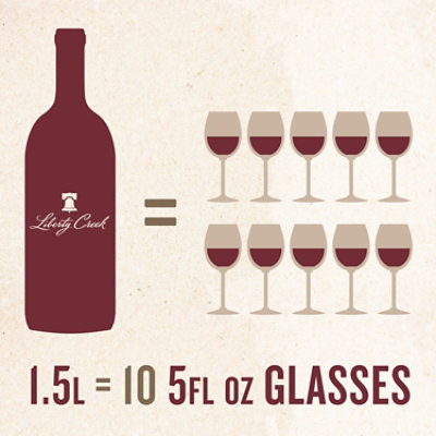 Liberty Creek Vineyards Cabernet Sauvignon Red Wine - 1.5 Liter - Image 5