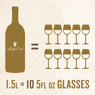 Liberty Creek Vineyards Chardonnay White Wine - 1.5 Liter - Image 5