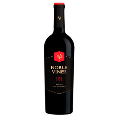 Noble Vines 181 Merlot Lodi California Red Wine - 750 Ml - Image 2