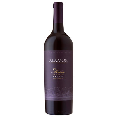 Alamos Seleccion Argentinian Malbec Red Wine - 750 Ml - Image 2