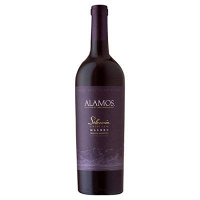 Alamos Seleccion Argentinian Malbec Red Wine - 750 Ml - Image 1