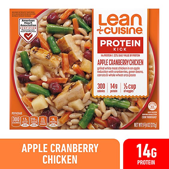 LEAN CUISINE Protein Kick Apple Cranberry Chicken Frozen Entree Box - 9.625 Oz