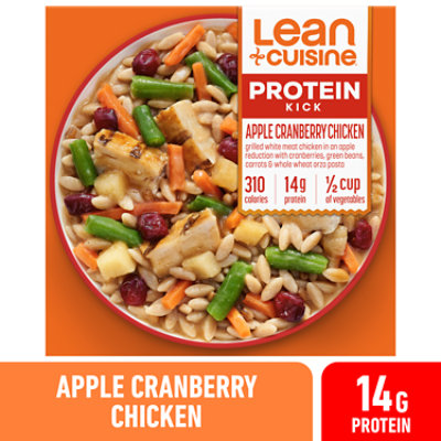 LEAN CUISINE Protein Kick Apple Cranberry Chicken Frozen Entree Box - 9.625 Oz - Image 1