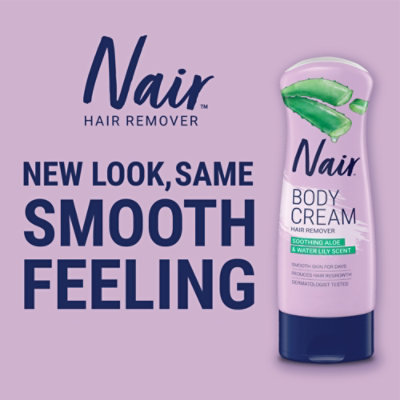 Nair Aloe And Water Lily Hair Removal Body Cream - 9 Oz - Image 2