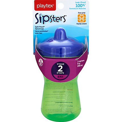 Playtex Lil Gripper Cup Spill Proof 9 Ounce - 1 Count - Image 2