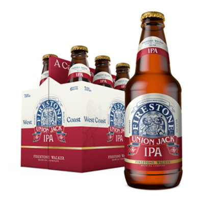 Firestone Walker Union Jack Beer IPA Bottles - 6-12 Fl. Oz.