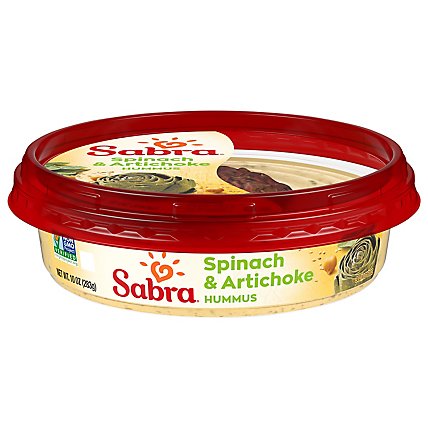 Sabra Hummus Spinach and Artichoke - 10 Oz - Image 2