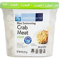 waterfront BISTRO Crab Meat Lump Wild Caught Ready To Eat - 8 Oz - Image 2