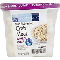 waterfront BISTRO Crab Meat Jumbo Lump Wild Caught Ready To Eat - 8 Oz - Image 2
