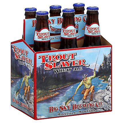 Big Sky Brewing Trout Slayer Ale Bottles - 6-12 Fl. Oz. - Image 1
