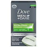 Dove Men+Care Body + Face Bar Extra Fresh - 6-4 Oz - Image 3
