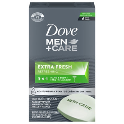 Dove Men+Care Body + Face Bar Extra Fresh - 6-4 Oz - Image 3