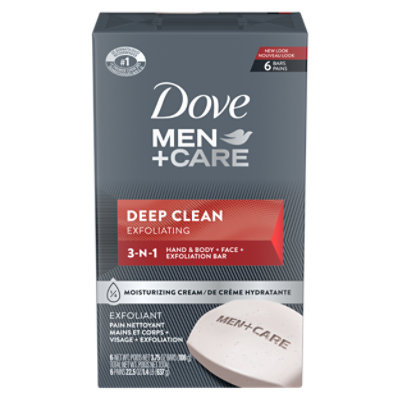 Dove Men+Care Body + Face Bar Deep Clean - 6-4 Oz - Image 3