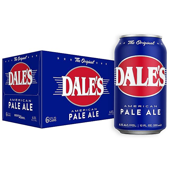 Oskar Blues Dale's Pale Ale In Cans - 6-12 Oz