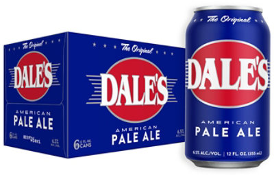 Oskar Blues Dale's Pale Ale In Cans - 6-12 Oz