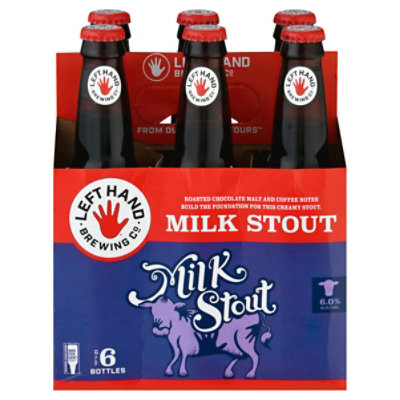 Left Hand Stout Milk In Bottles - 6-12 Fl. Oz. - Image 3