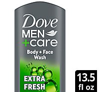 Dove Men+Care Body + Face Wash Extra Fresh - 13.5 Oz