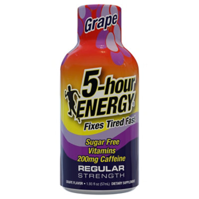 5-hour ENERGY Grape Regular Strength Shot - 1.93 Fl. Oz. - Image 1