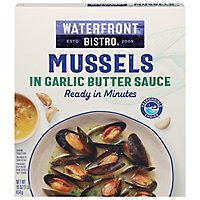 waterfront BISTRO Mussels Garlic Butter Sauce Fully Cooked Ready To Heat - 16 Oz - Image 2