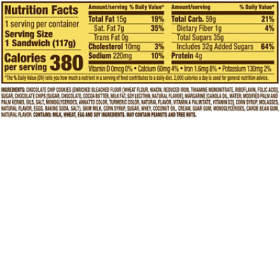 Toll House Cookie Sandwich Chocolate Chip - 6 Fl. Oz. - Image 3