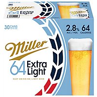 Miller64 Light Beer Lager 2.8% ABV Cans - 30-12 Fl. Oz. - Image 3