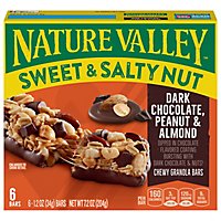 Nature Valley Granola Bars Sweet & Salty Nut Dark Chocolate Peanut & Almond - 6-1.24 Oz - Image 3