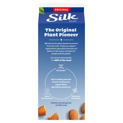 Silk Original Almond Milk - 64 Fl. Oz. - Image 2