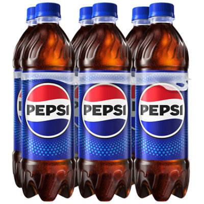 Pepsi Soda Cola - 6-16.9 Fl. Oz. - Image 2