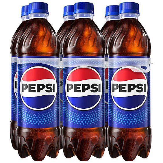Pepsi Soda Cola - 6-16.9 Fl. Oz.