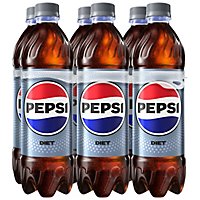 Pepsi Soda Diet - 6-16.9 Fl. Oz. - Image 1