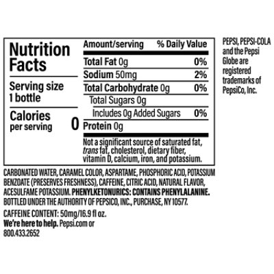 Pepsi Soda Diet - 6-16.9 Fl. Oz. - Image 3