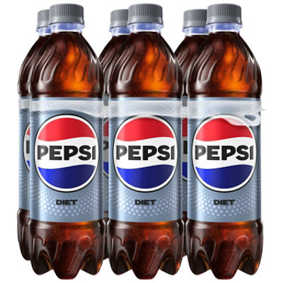 Pepsi Soda Diet - 6-16.9 Fl. Oz.