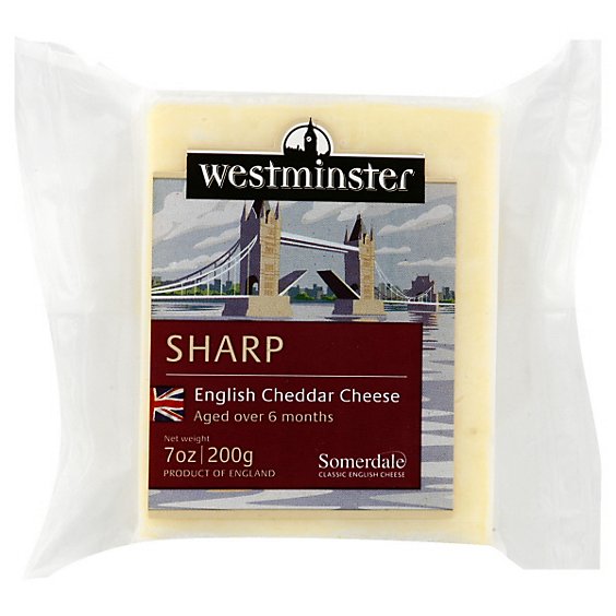 Somerdale Cheese Westminster Sharp Cheddar - 7 Oz